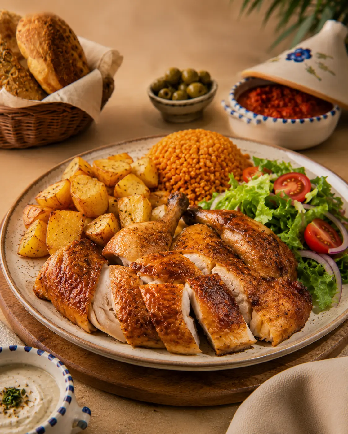 Assiettes généreuses