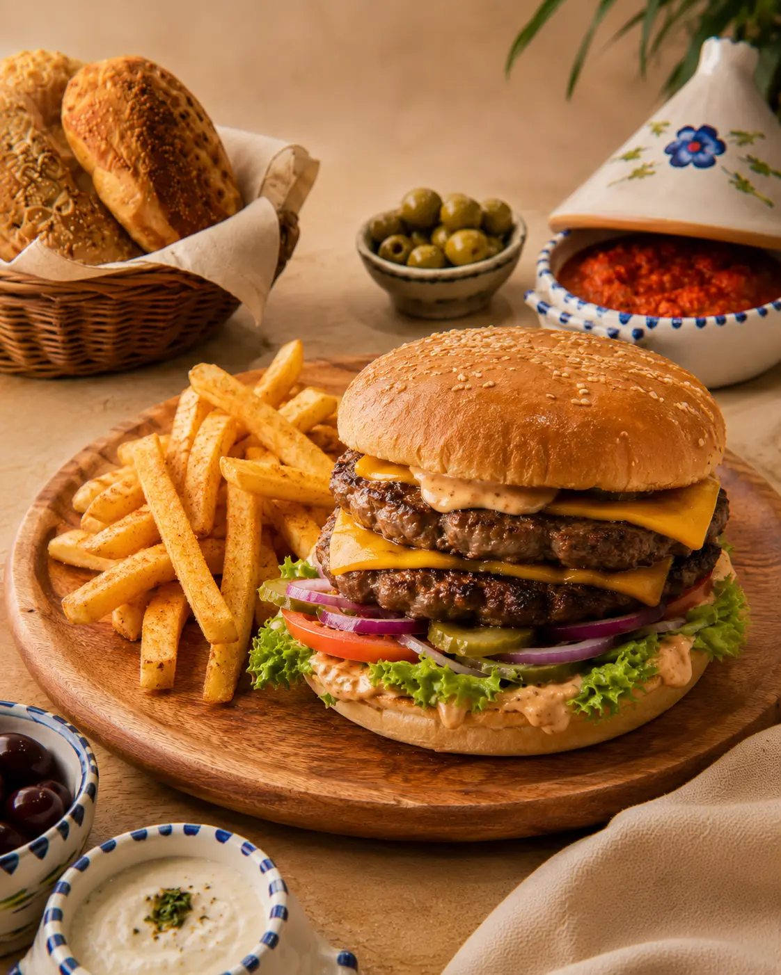 Burger double