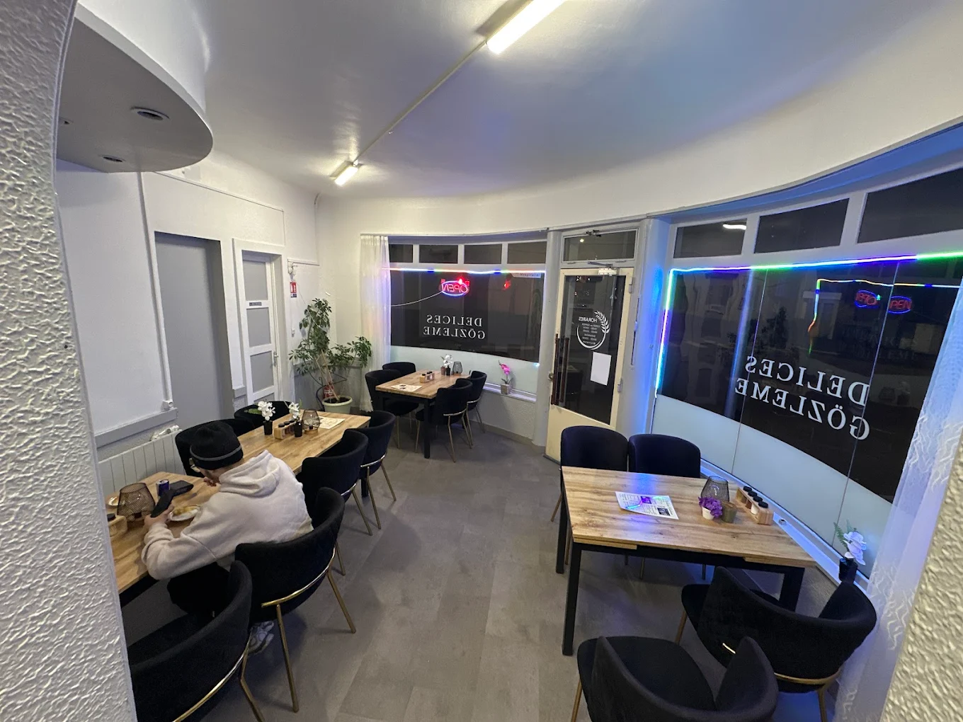 Intérieur du restaurant